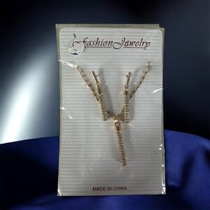 Elegant Gold Fashion Jewelry Set